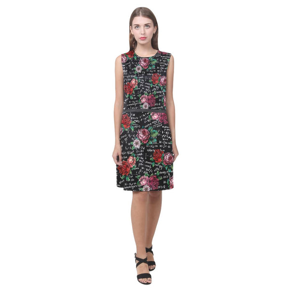 Floral Physics Equations Dress