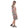 Floral Boston Terrier Dress