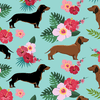 Floral Dachshund Sundress