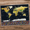 The Globetrotter Scratch Map