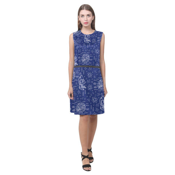 Biology Doodle Dress (Blue)