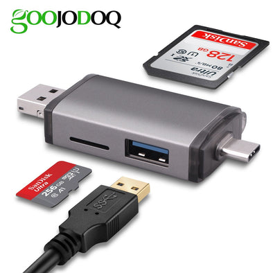 6 in 1 Card & USB Reader