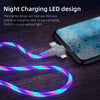 3 in 1 LED Flowing Charging Cable