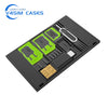 8 in 1 SIM Card Holder & microSD Card Reader