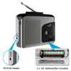 Portable Cassette Player & Converter with Radio