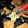 The Globetrotter Scratch Map