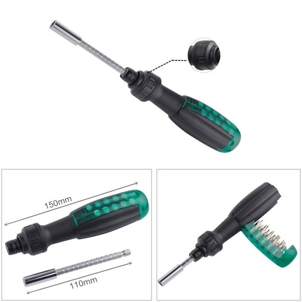 11 In 1 Ratchet Screwdriver Set