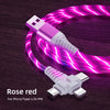 3 in 1 LED Flowing Charging Cable