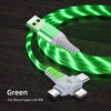 3 in 1 LED Flowing Charging Cable