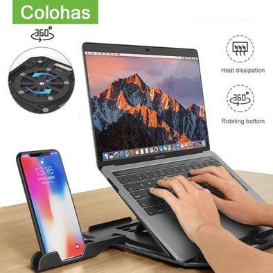 360° Rotatable Laptop & Phone Stand