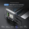 3.5" Transparent Hard Drive Enclosure
