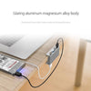 4 Port Clip-Type USB 3.0 Aluminium Hub