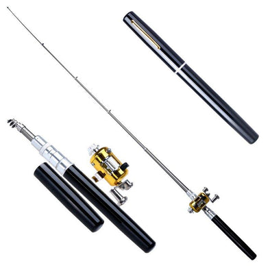 Mini Portable Pocket Pen-Sized Fishing Rod