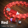 Magnetic LED Flowing Charging Cable