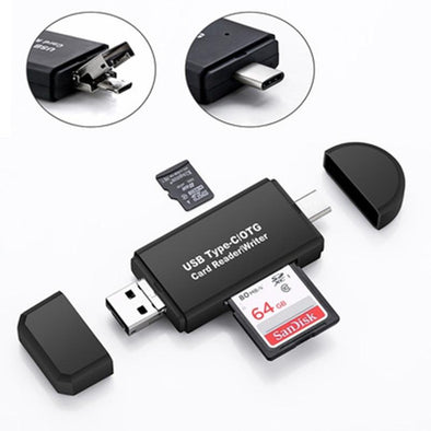 3 in 1 Mobile Card Reader