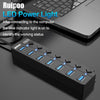 USB 3.0 Hub with Individual Power Switches