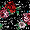 Floral Physics Equations Dress