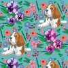 Floral Beagle Sundress