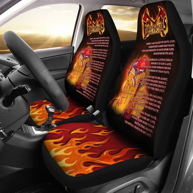 Firefighter's Prayer Car Seat Covers (Set of 2)