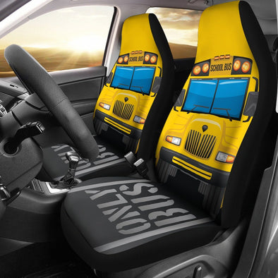 School Bus Car Seat Cover (Set of 2)