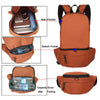 2 in 1 Waist Bag and Backpack