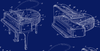 Piano Blueprint Sundress