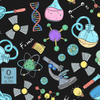 Science Doodle Dress (Colored)