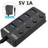 USB 3.0 Hub with Individual Power Switches