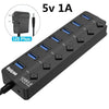 USB 3.0 Hub with Individual Power Switches