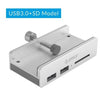 4 Port Clip-Type USB 3.0 Aluminium Hub