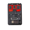 8 in 1 Credit Card Sized SIM & microSD Card Case